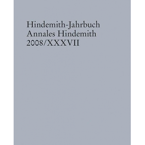 Hindemith-Jahrbuch