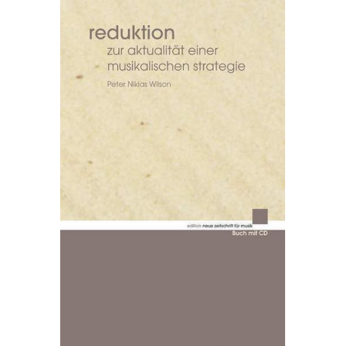 Peter Niklas Wilson - Reduktion