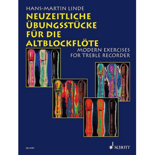 Hans-Martin Linde - Neuzeitliche Übungsstücke für die Altblockflöte