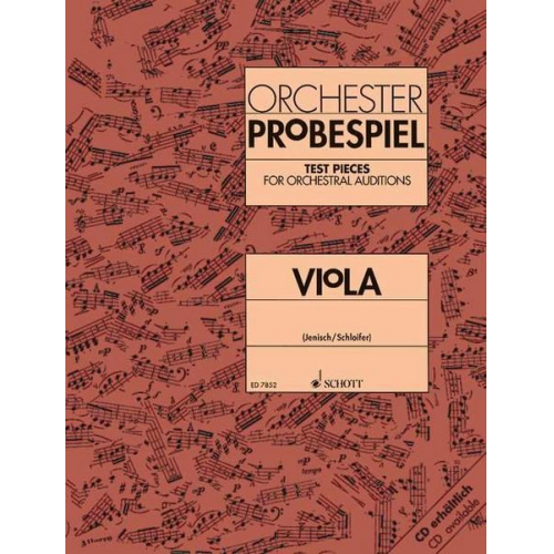 Orchester-Probespiel Viola