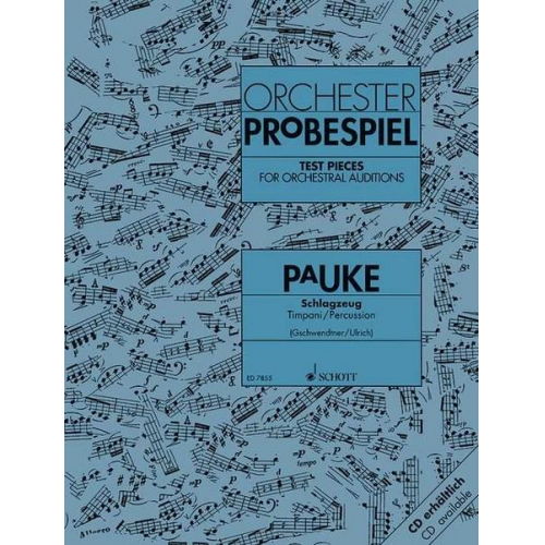 Orchester-Probespiel Pauke / Schlagzeug