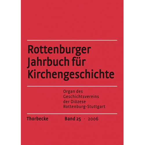 Rottenburger Jahrbuch für Kirchengeschichte