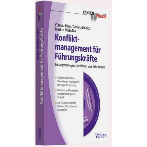 Claudia Harss & Daniela Liebich & Markus Michalka - Konfliktmanagement für Führungskräfte