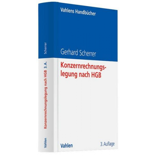 Gerhard Scherrer - Konzernrechnungslegung nach HGB