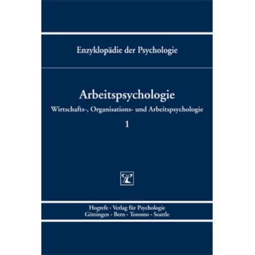 Niels Birbaumer & Dieter Frey & Julius Kuhl & Uwe Kleinbeck & Klaus-Helmut Schmidt - Arbeitspsychologie