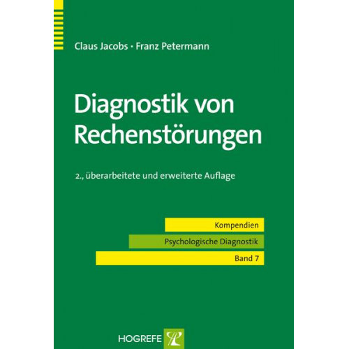 Claus Jacobs & Franz Petermann - Diagnostik von Rechenstörungen