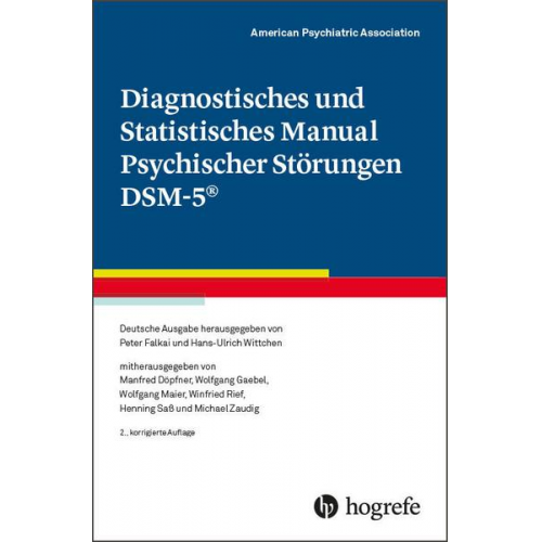 American Psychiatric Association - Diagnostisches und Statistisches Manual Psychischer Störungen DSM-5®