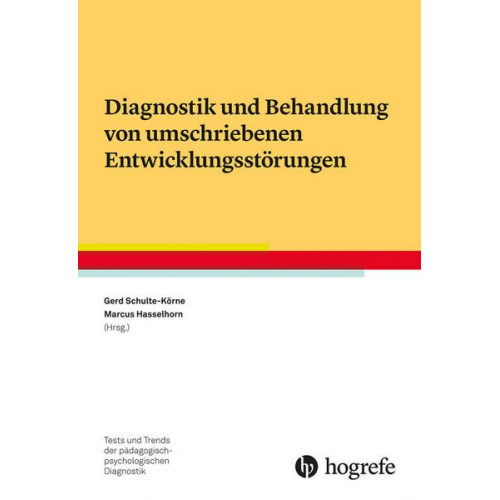 Diagnostik und Behandlung von umschriebenen Entwicklungsstörungen