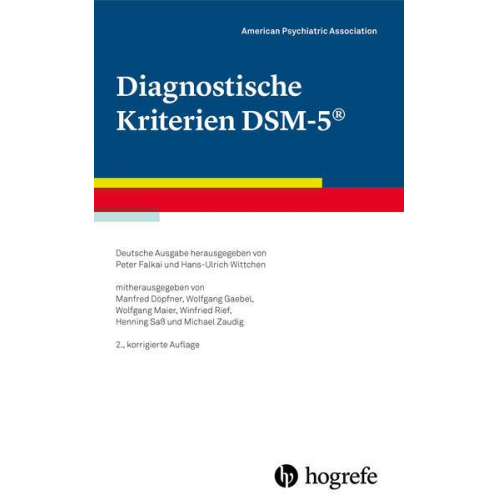 American Psychiatric Association - Diagnostische Kriterien DSM-5