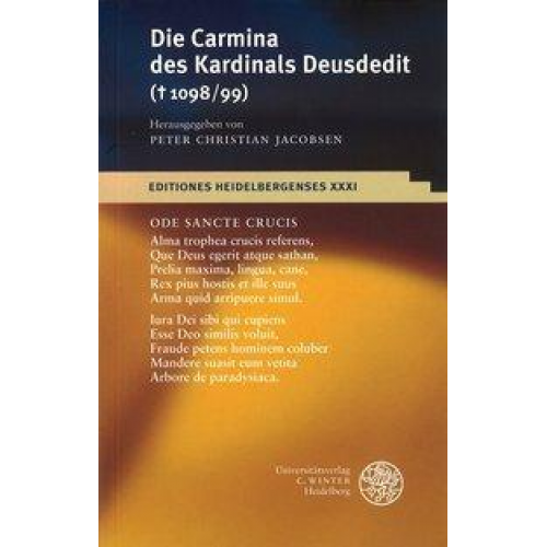 Peter Chr. Jacobsen - Die Carmina des Kardinals Deusdedit (1098/99)