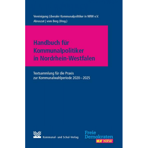 Handbuch für Kommunalpolitiker in Nordrhein-Westfalen