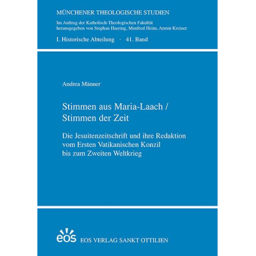 Andrea Männer - Stimmen aus Maria Laach / Stimmen der Zeit