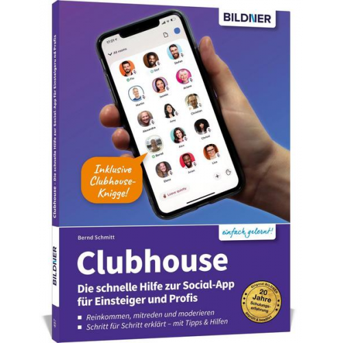 Bernd Schmitt - Clubhouse - Die schnelle Hilfe zur Social-App für Einsteiger und Profis