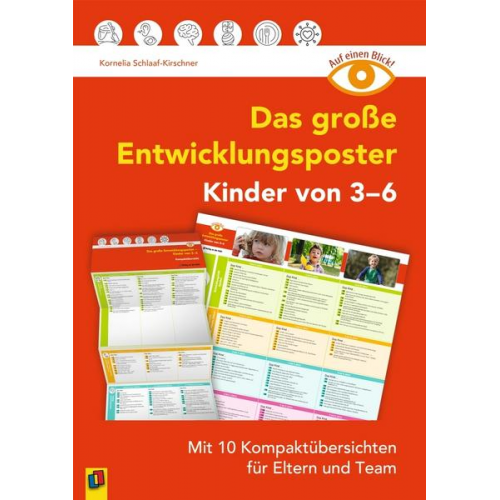 Kornelia Schlaaf-Kirschner - Das große Entwicklungsposter – Kinder von 3–6