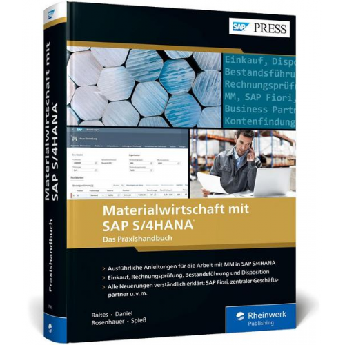 Oliver Baltes & Martin Daniel & Jens Rosenhauer & Petra Spiess - Materialwirtschaft mit SAP S/4HANA