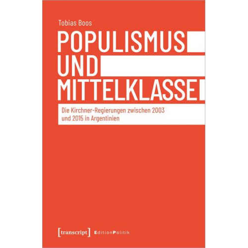 Tobias Boos - Populismus und Mittelklasse