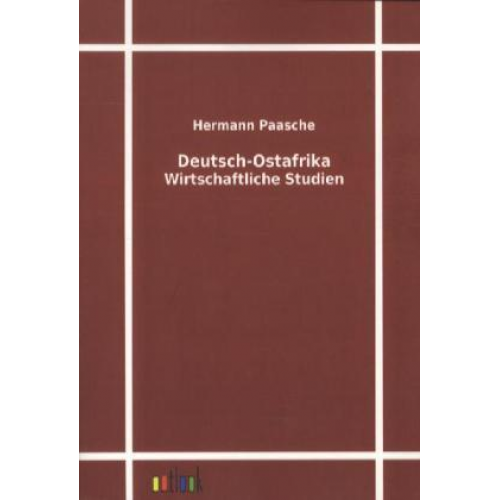 Hermann Paasche - Deutsch-Ostafrika