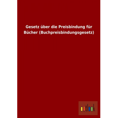 Gesetz über die Preisbindung für Bücher (Buchpreisbindungsgesetz)