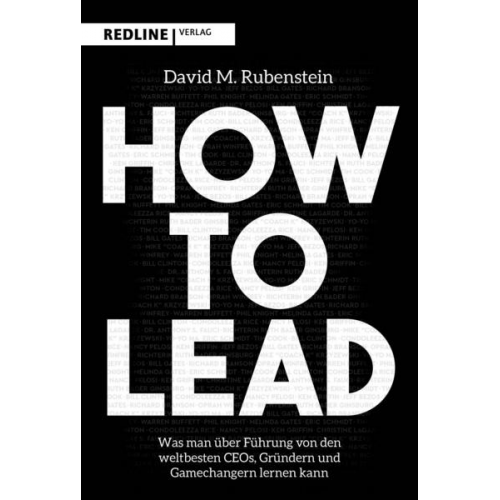 David Rubenstein - How to lead