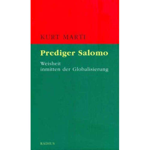 Kurt Marti - Prediger Salomo