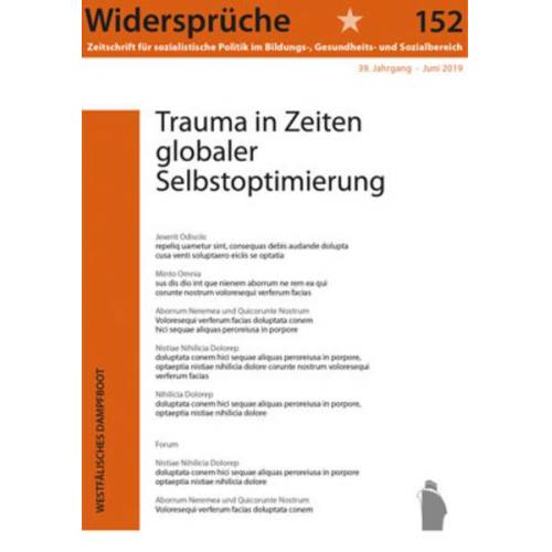 Trauma in Zeiten globaler Selbstoptimierung