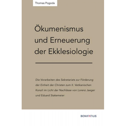 Thomas Pogoda - Ökumenismus und Erneuerung der Ekklesiologie