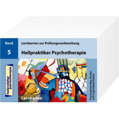 Marcus Mery - Heilpraktiker Psychotherapie - 200 Lernkarten - Psychopharmaka, Kinder- und Jugendpsychiatrie (Teil 5)