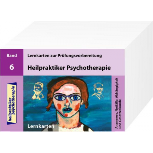 Marcus Mery - Heilpraktiker Psychotherapie - 200 Lernkarten - Anamnese, Notfälle, Abhängigkeit und Gesetzeskunde (Teil 6)