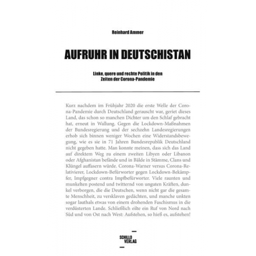 Ammer Reinhard - Aufruhr in Deutschistan