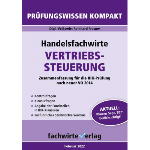 Reinhard Fresow - Handelsfachwirte: Vertriebssteuerung