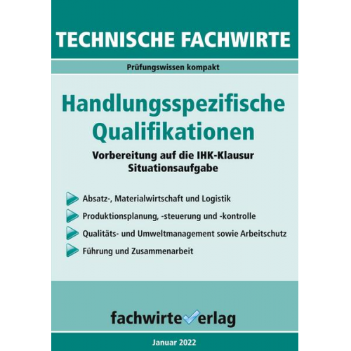 Reinhard Fresow - Technische Fachwirte: Handlungsspezifische Qualifikationen