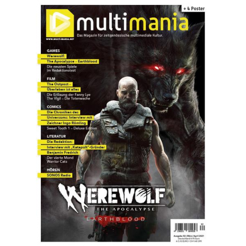 Multimania - Das Magazin für zeitgenössische multimediale Kultur