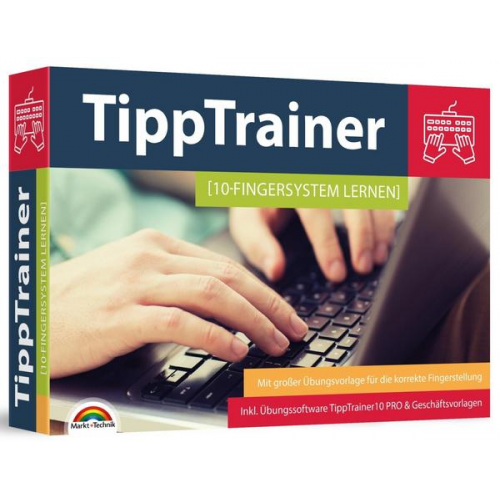 Markt+Technik Verlag GmbH - 10 Finger Tippen - Maschinenschreiben - das Multimedia Paket inkl. Tipp Trainer Software für den PC