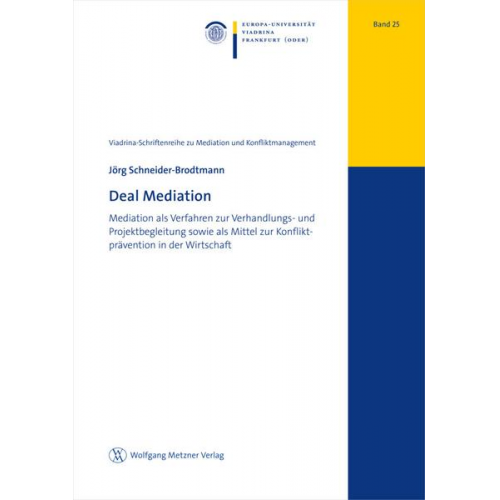 Jörg Schneider-Brodtmann - Deal Mediation