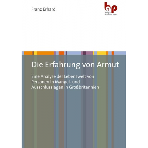 Franz Erhard - Die Erfahrung von Armut