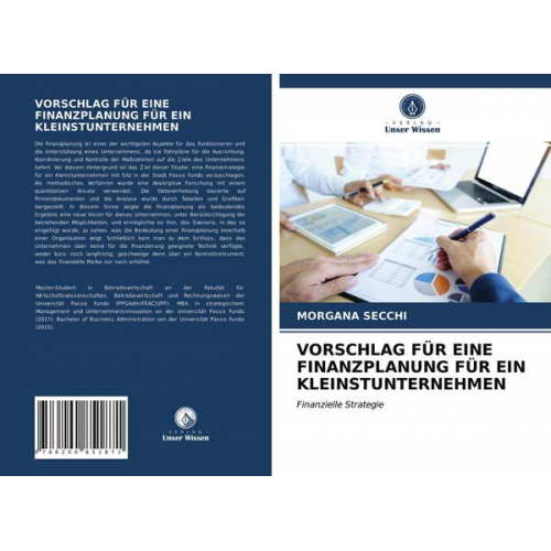 Morgana Secchi - Vorschlag für eine Finanzplanung für ein Kleinstunternehmen