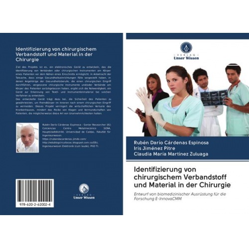 Rubén Darío Cárdenas Espinosa & Iris Jiménez Pitre & Claudia María Martínez Zuluaga - Identifizierung von chirurgischem Verbandstoff und Material in der Chirurgie