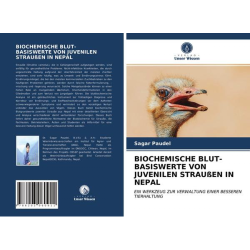 Sagar Paudel - Biochemische Blut-Basiswerte von Juvenilen Straußen in Nepal