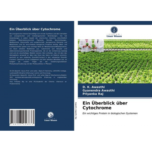 D. K. Awasthi & Gyanendra Awasthi & Priyanka Raj - Ein Überblick über Cytochrome