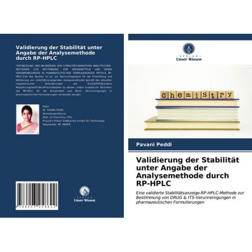 Pavani Peddi - Validierung der Stabilität unter Angabe der Analysemethode durch RP-HPLC