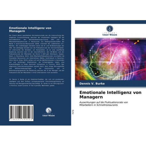 Dennis V. Burke - Emotionale Intelligenz von Managern