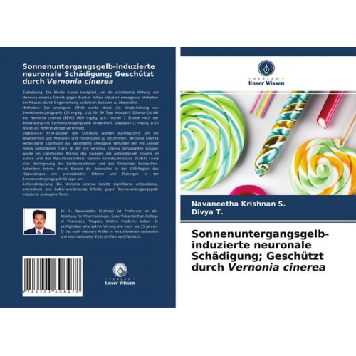 Navaneetha Krishnan S. & Divya T. - Sonnenuntergangsgelb-induzierte neuronale Schädigung; Geschützt durch Vernonia cinerea