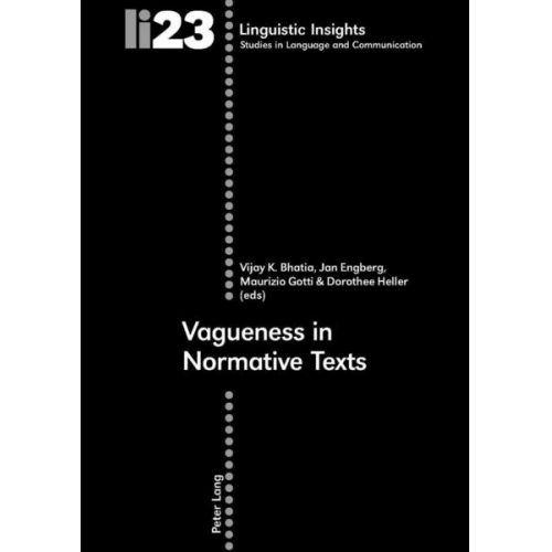 Vagueness in Normative Texts