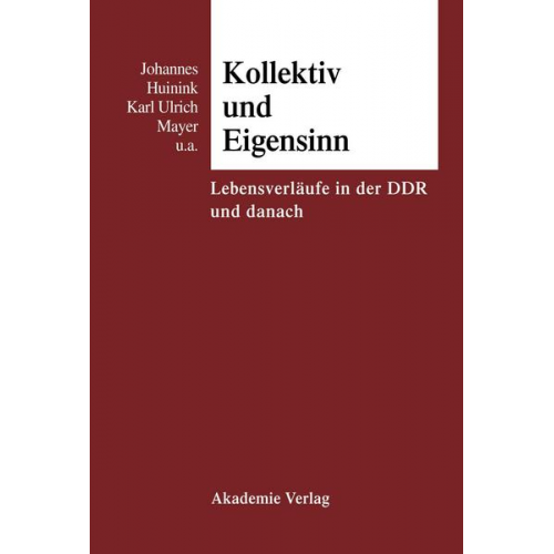 Kollektiv und Eigensinn