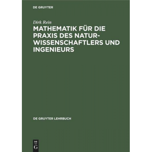 Dirk Rein - Mathematik für die Praxis des Naturwissenschaftlers und Ingenieurs