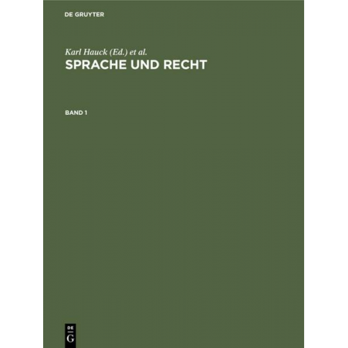 Sprache und Recht