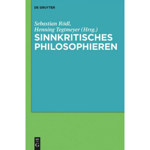 Sinnkritisches Philosophieren