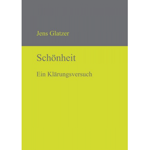 Jens Glatzer - Schönheit