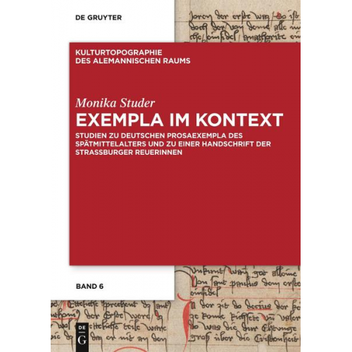 Monika Studer - Exempla im Kontext