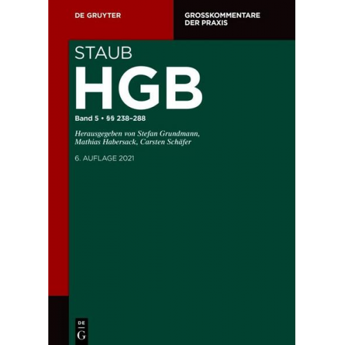 Handelsgesetzbuch / §§ 238-288